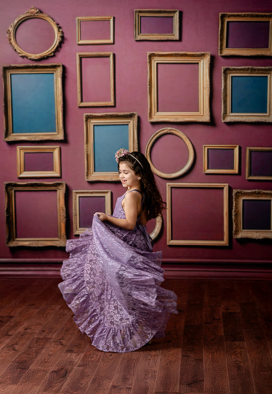 Pastel Frames - Rose - With Sweep Option