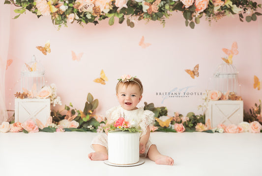 Peach Butterfly Haven