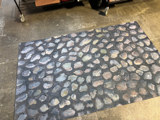 RTS San Pedro Cobblestone Mat Floor - 8x5' Carpet Top Floor - Good Condition Used - 65% off