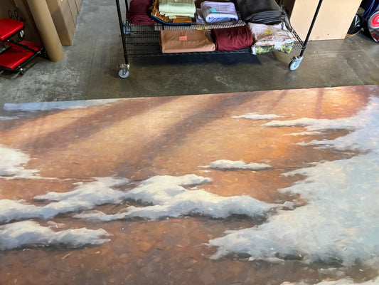 RTS Greenhouse Snowy Floor - 12x8 Mat Floor - Good Condition Used - 65% Off