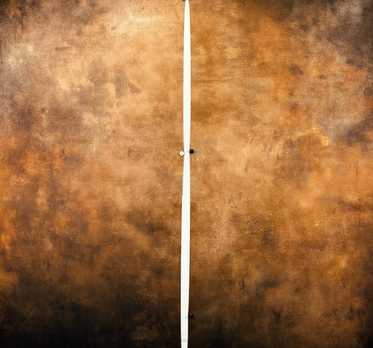 RTS Molten Mocha - 4x7.5' Essential Stretch Slimline Backdrop 2pc SET - NO SILICONE but Perfect - 60% Off