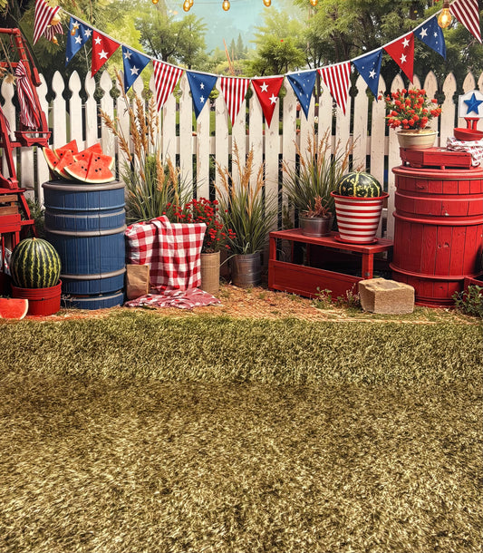 RTS Stars & Stripes Social - 8x10.5' Sweep Value Luxe - 8x12' Printed Short On Top - 70% Off