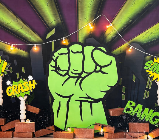 RTS Hulk Smash - 7x6' Wrinkle Free - Very Light Banding - 60% Off