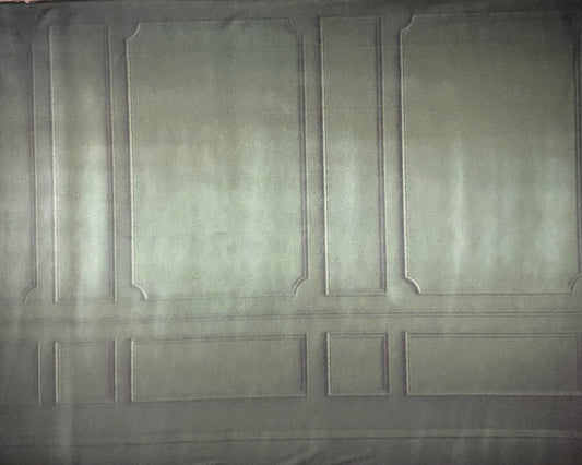 RTS Holly Jolly Green Wainscoting - 14x9' Wrinkle-Free Fabric - Banding- 60% Off