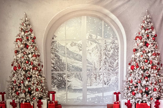 RTS Elegant Christmas Morning View - 12x8 Value Luxe - Hole - 60% Off