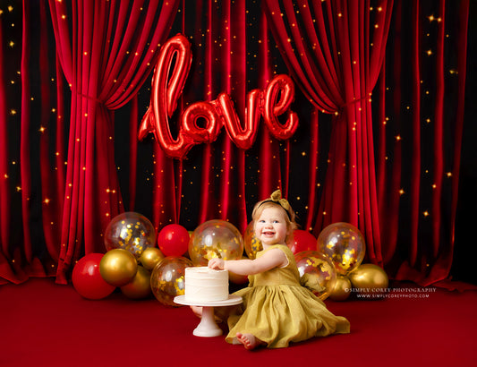 Red Carpet Glam - With Sweep Option