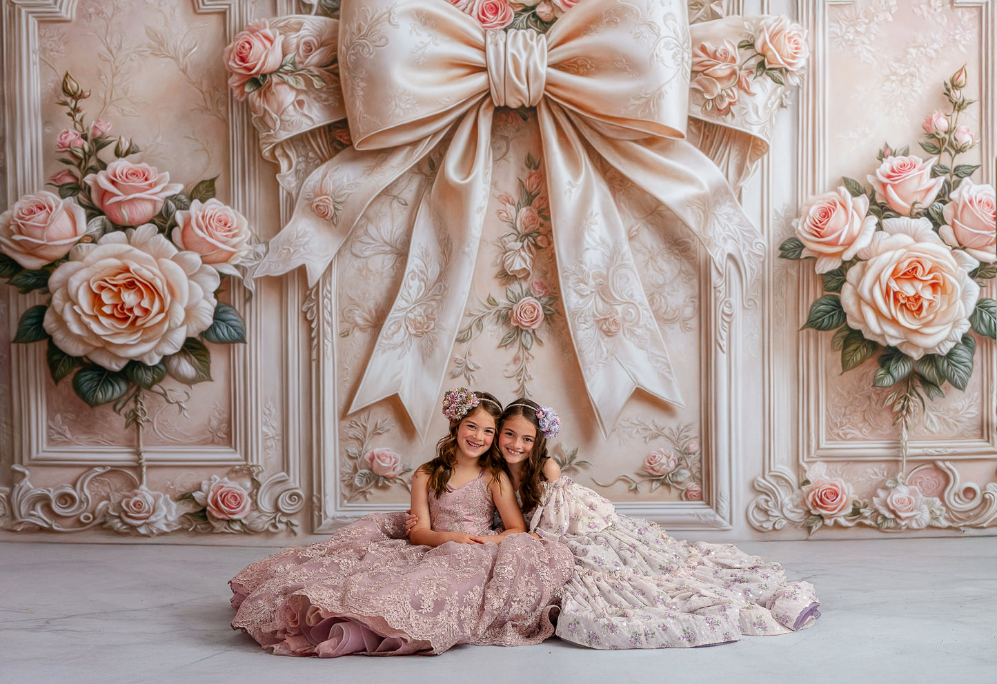 Ribbon & Pearl - With Sweep Option