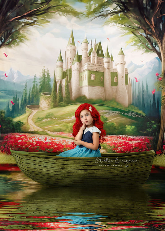 Royal Castle - Green With Sweep Option