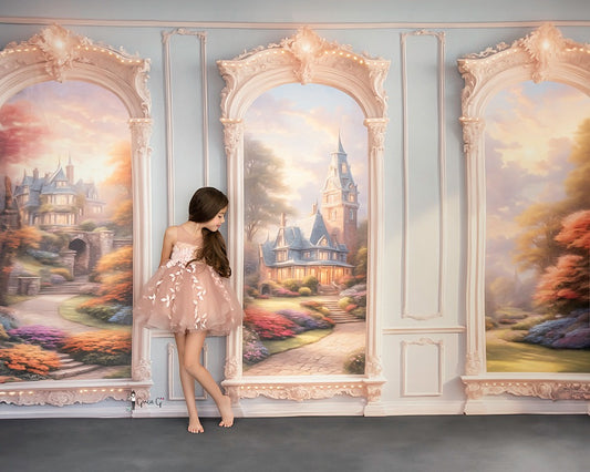 Royal Victorian Wainscoting Wall - With Sweep Option