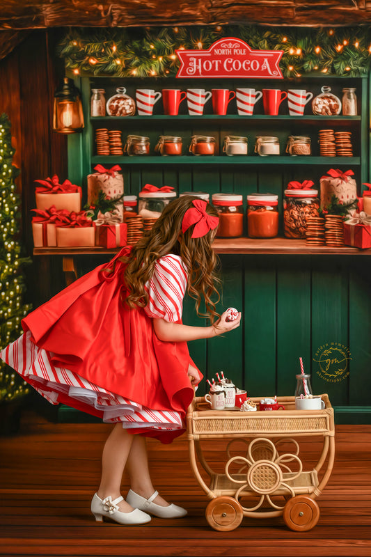 Santa's Cocoa Corner - with Sweep Option