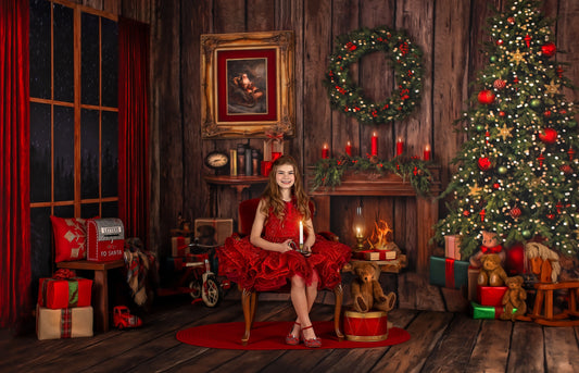 Santa's Cozy Fireplace - Room