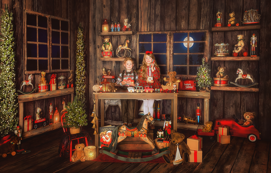 Rustic Workshop Window