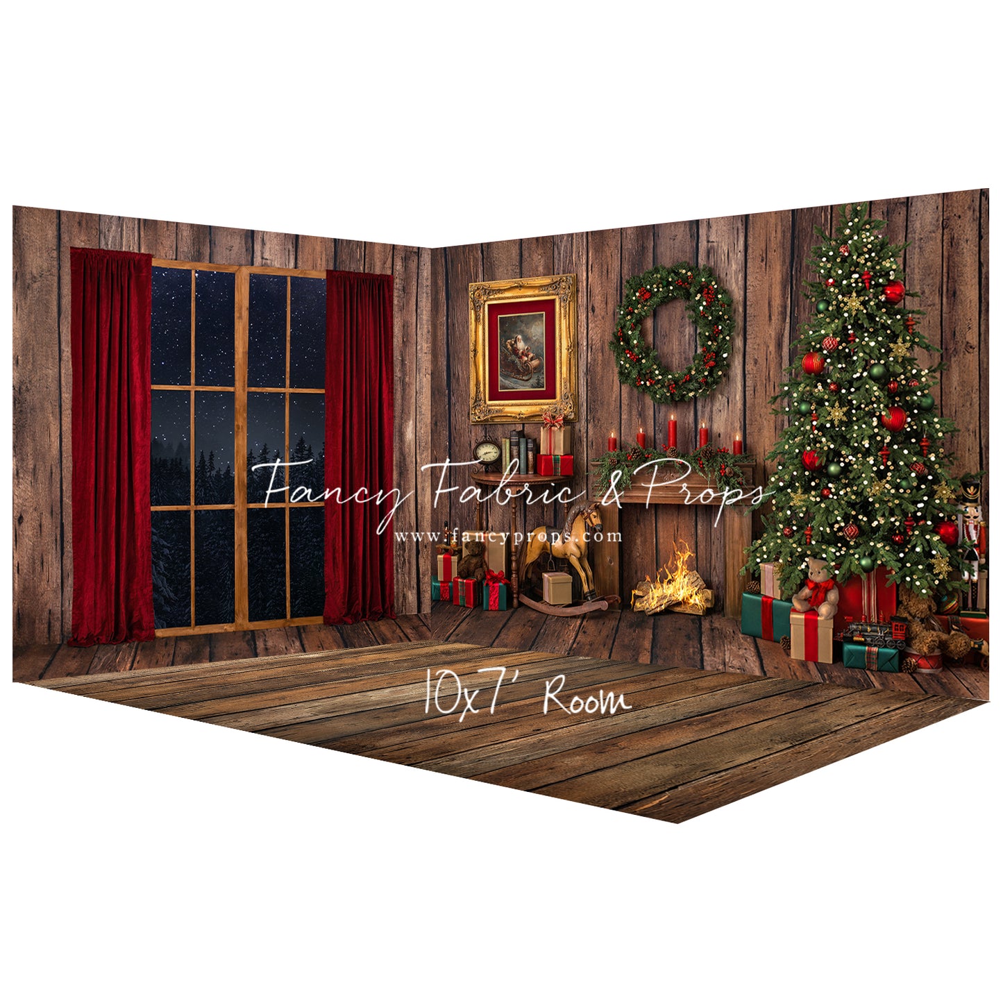 Santa's Cozy Fireplace - Room