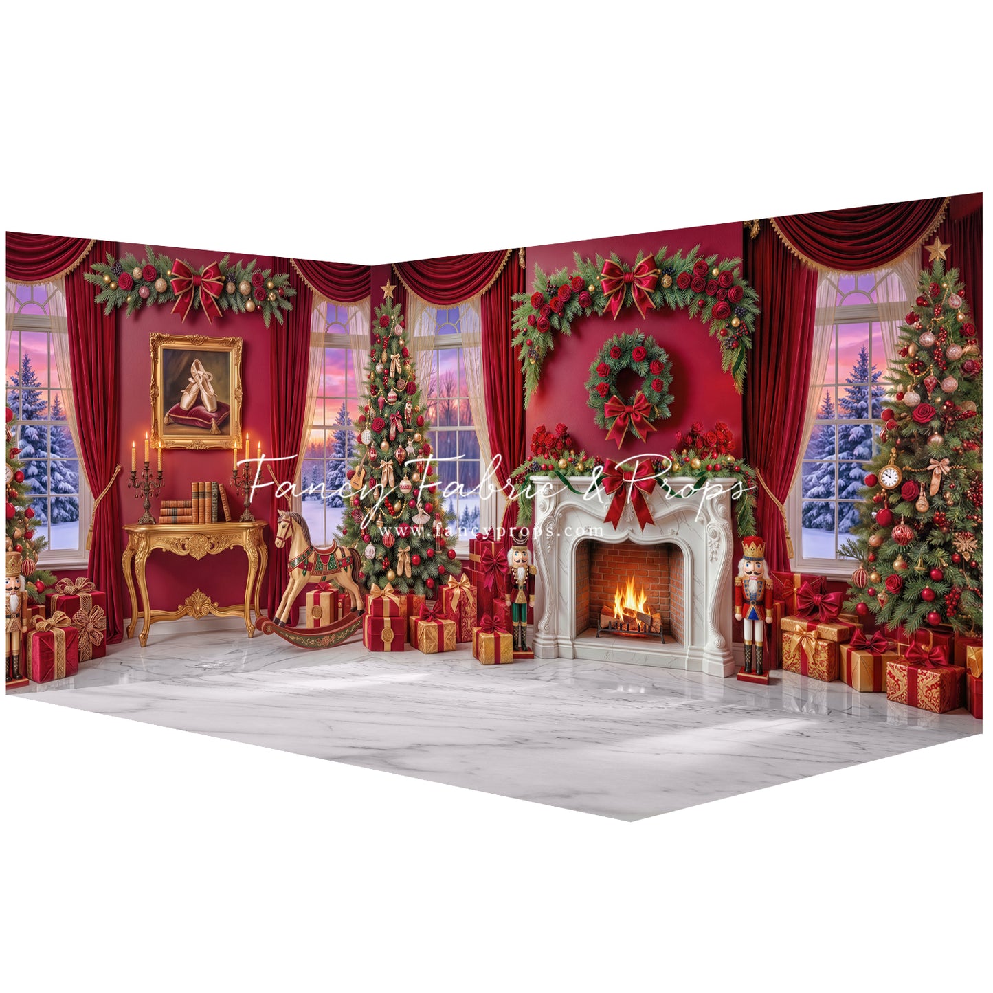 Scarlet Christmas Room - Room Set