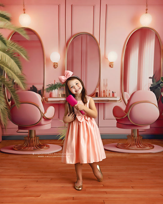 Teresa's Vanity - Wood Floor Option - With Sweep Option