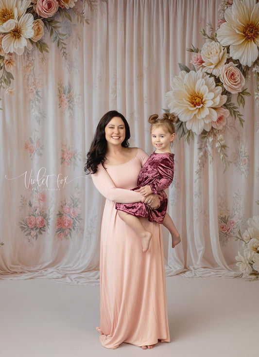 Draping Botanicals - With Sweep Option