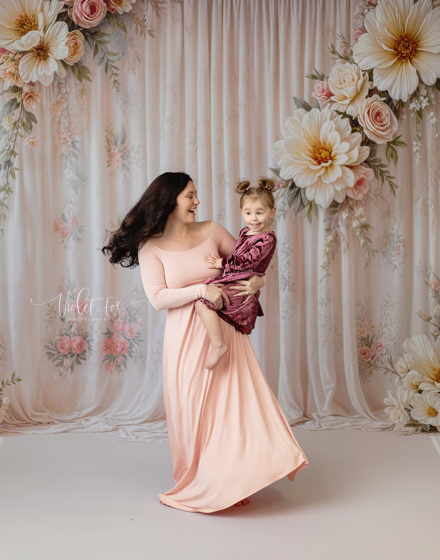 Draping Botanicals - With Sweep Option