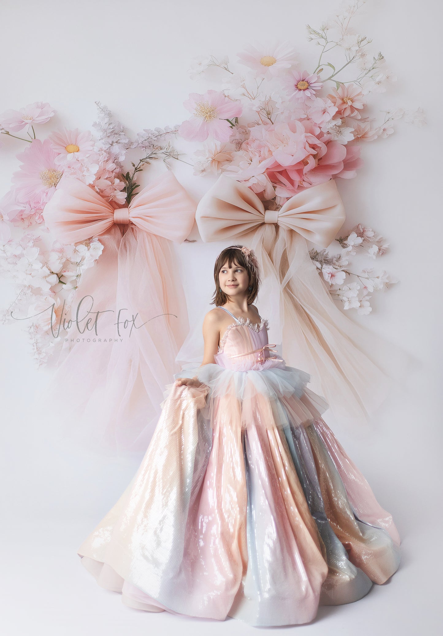Tulle & Bow Bloom - With Sweep Option