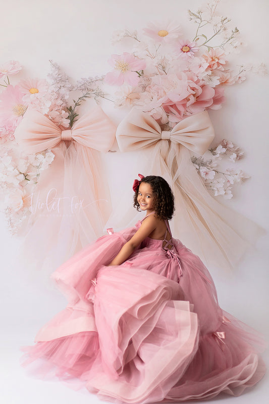 Tulle & Bow Bloom - With Sweep Option