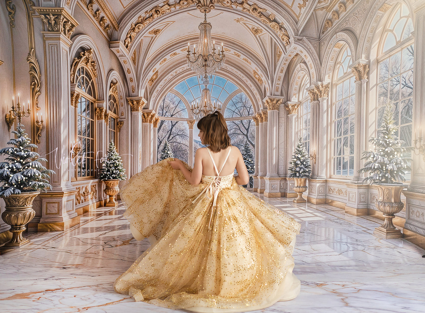 Winter In Versailles - with Sweep Option
