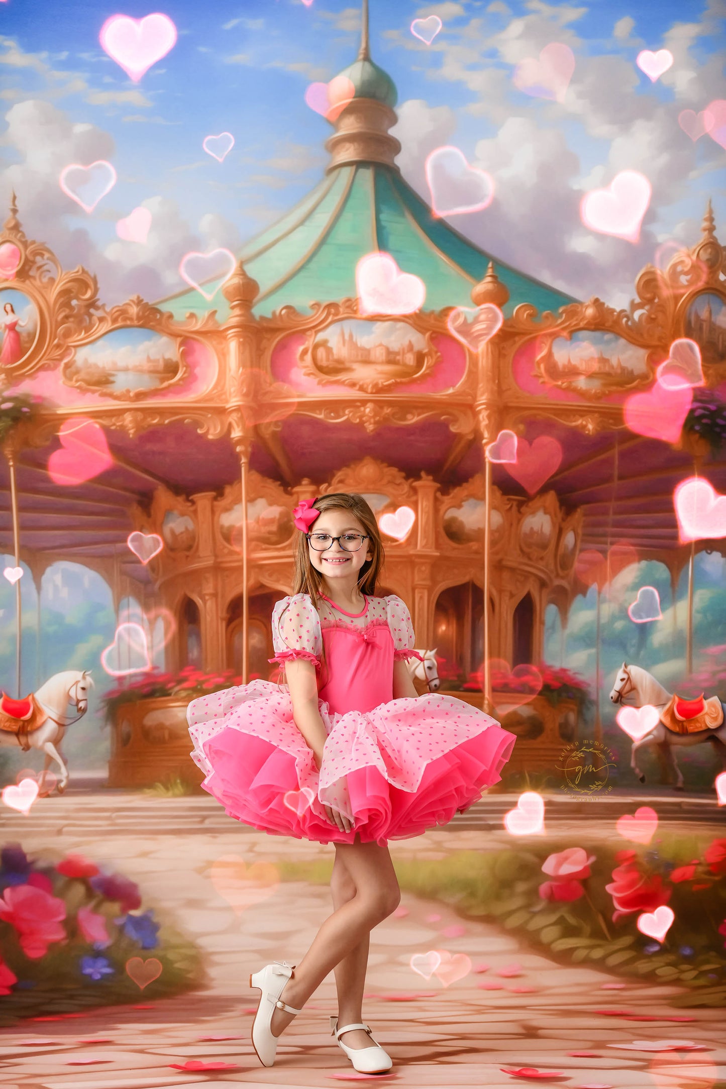 Victorian Elegance Carousel - With Sweep Option