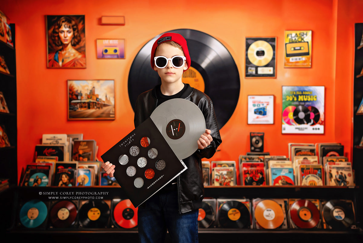 Vinyl Revival Room - Records Floor Version