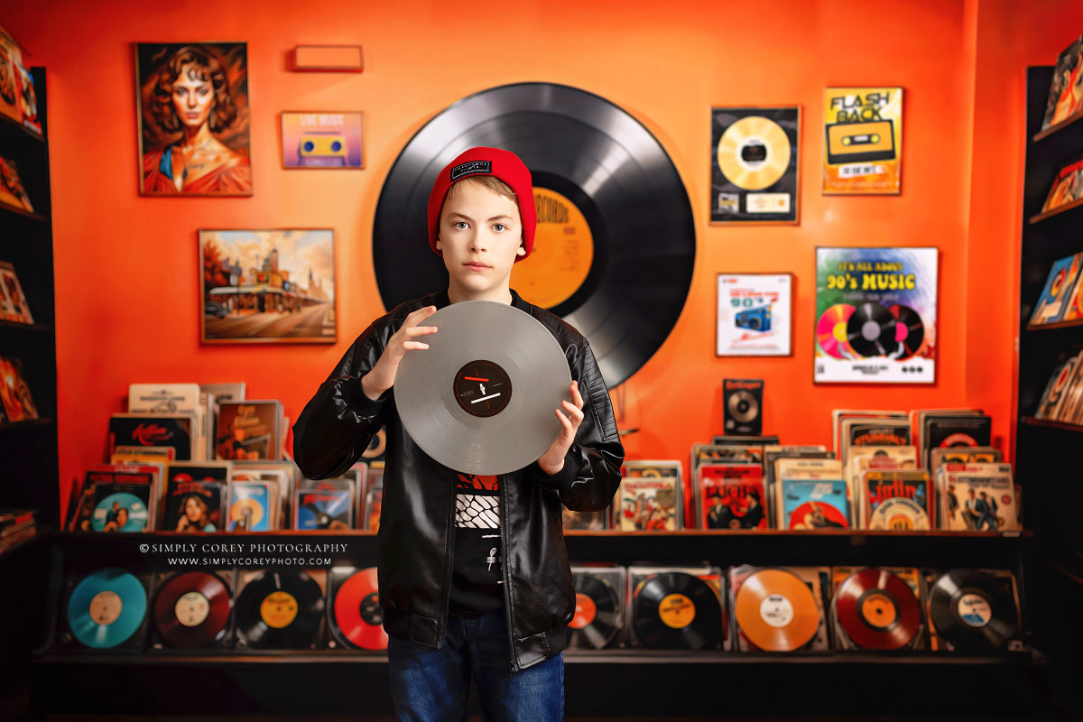 Vinyl Revival Room - Records Floor Version