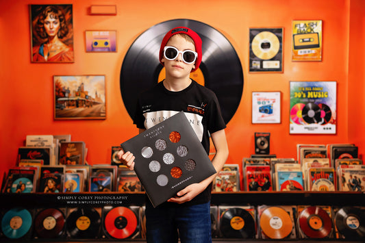 Vinyl Revival Room - Wood Floor Version