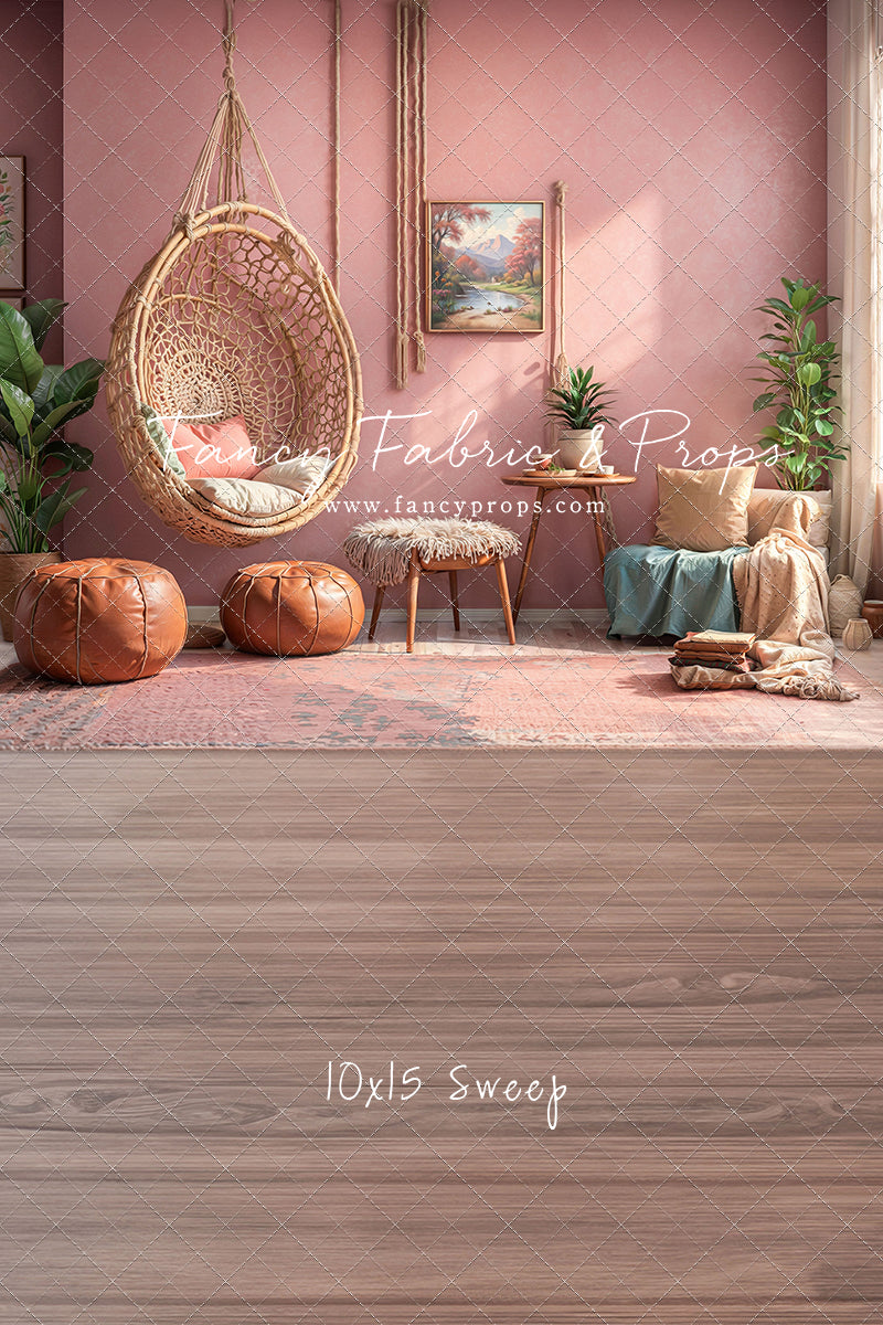 Blushing Serenity Room - With Sweep Option
