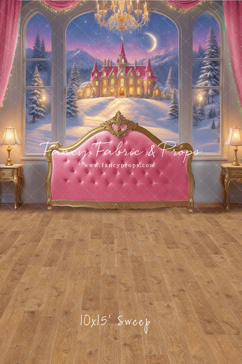 Holiday Fairytale Slumber - Pink - With Sweep Option