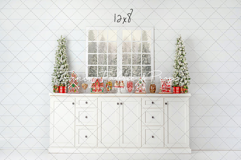 Classic Gingerbread Kitchen 2pc Room