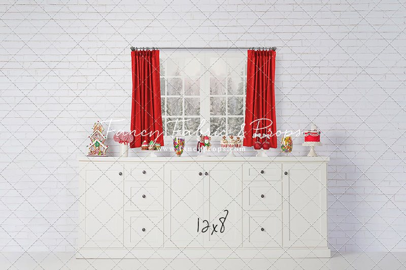 Mrs. Claus Sweet Kitchen 2pc Room