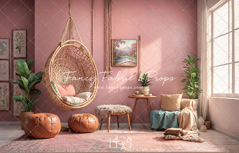 Blushing Serenity Room - With Sweep Option