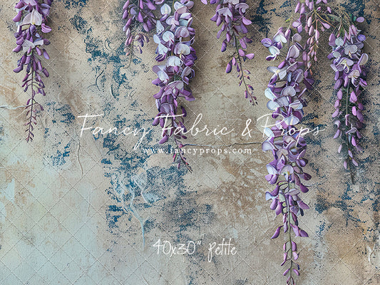 Painted Floral Lavender Wisteria - Petite