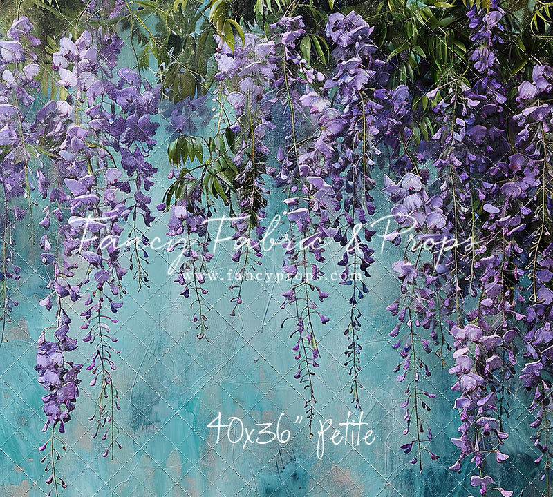 Painted Blue Wisteria - Petite