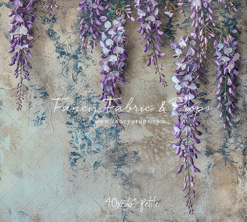 Painted Floral Lavender Wisteria - Petite