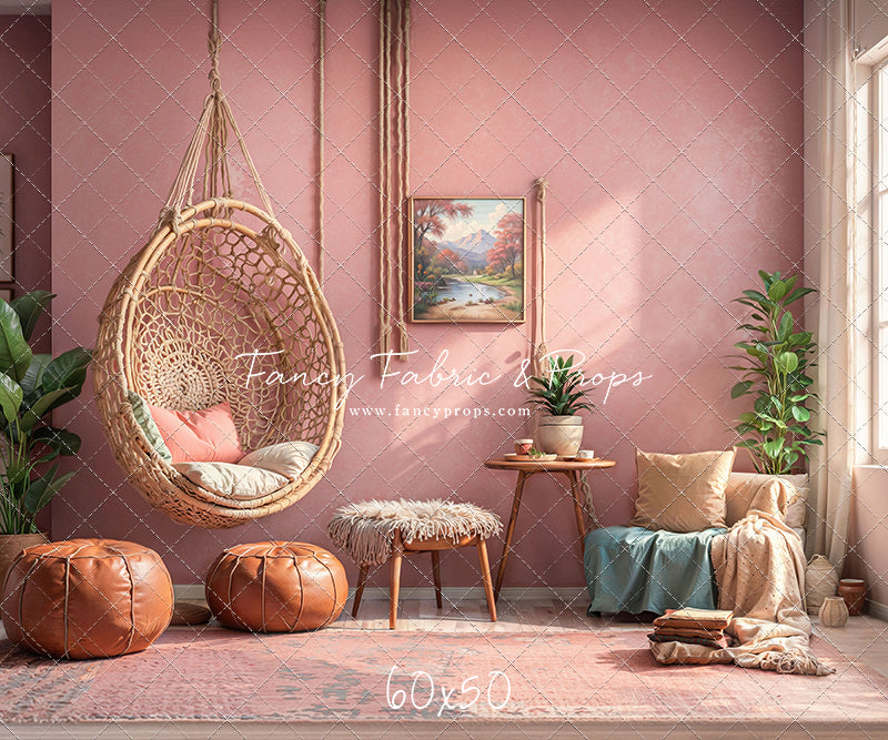 Blushing Serenity Room - With Sweep Option