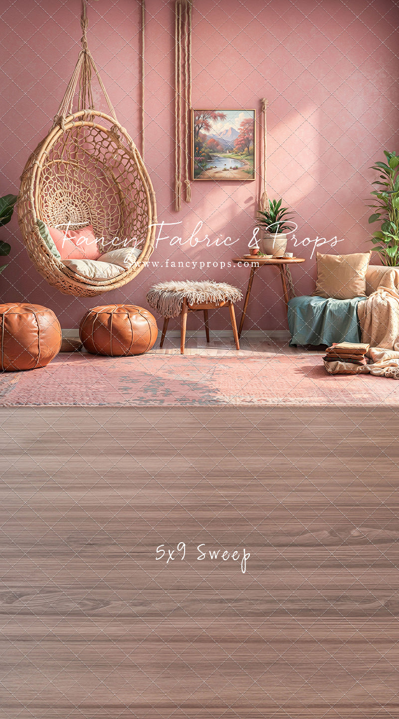 Blushing Serenity Room - With Sweep Option