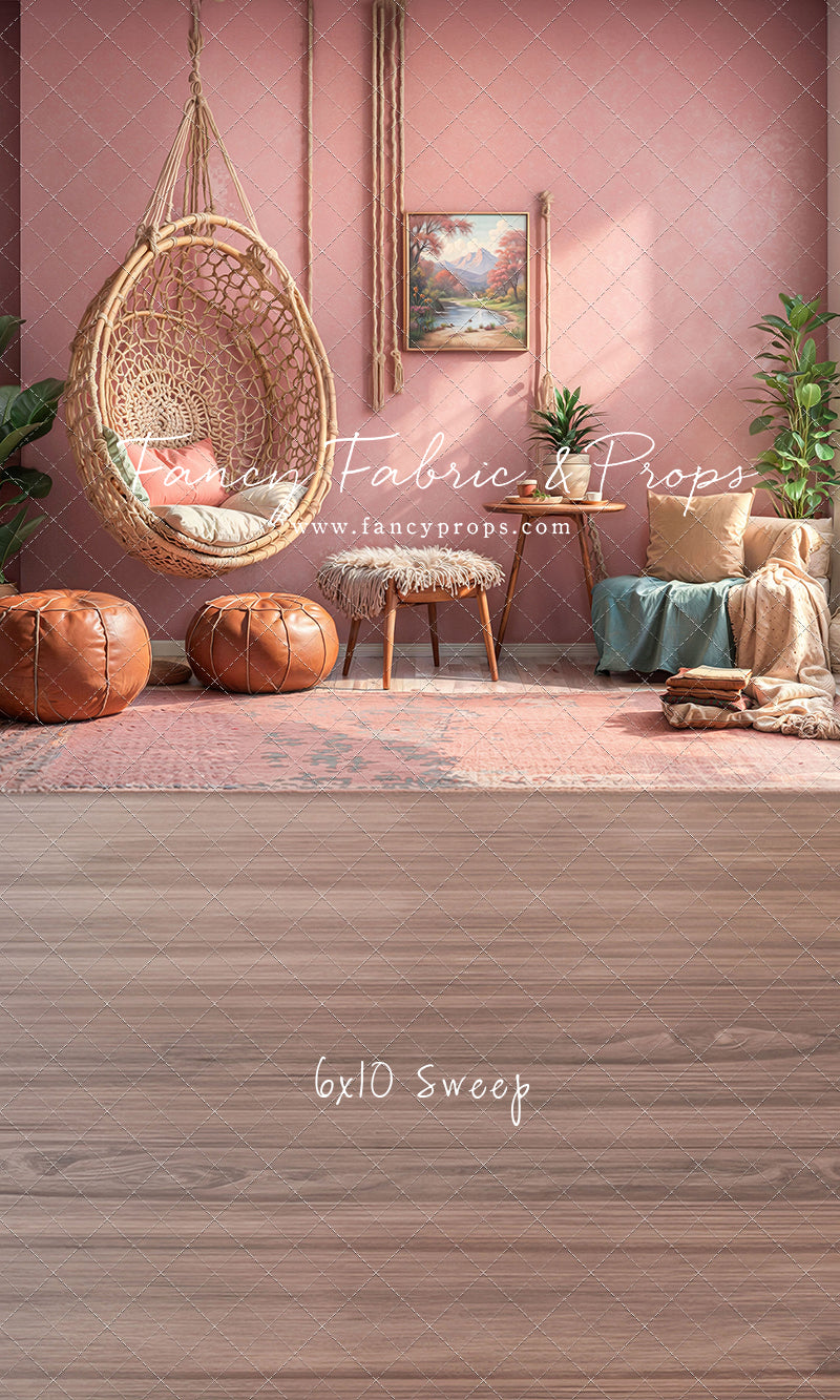 Blushing Serenity Room - With Sweep Option
