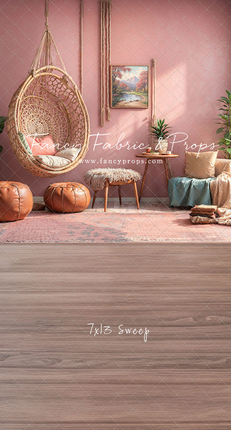 Blushing Serenity Room - With Sweep Option