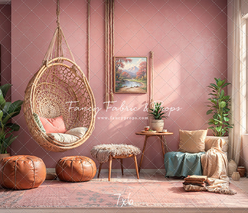 Blushing Serenity Room - With Sweep Option