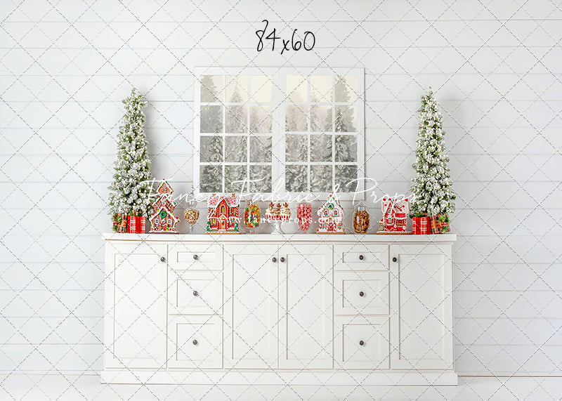 Gingerbread Kitchen Buffet