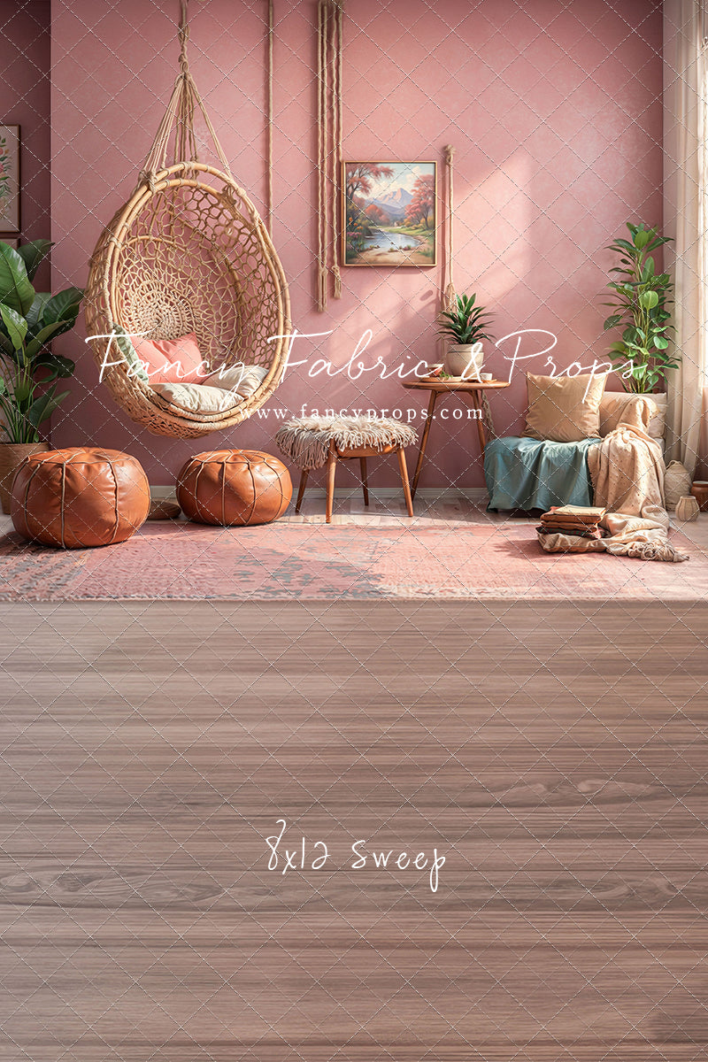 Blushing Serenity Room - With Sweep Option