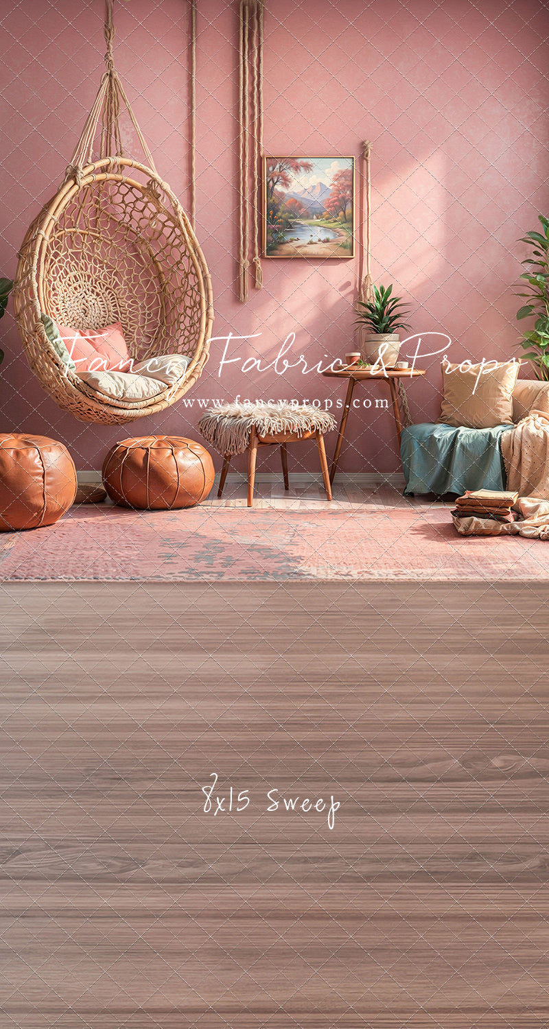 Blushing Serenity Room - With Sweep Option