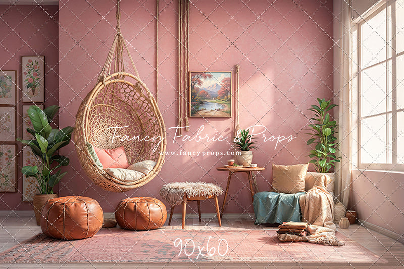 Blushing Serenity Room - With Sweep Option