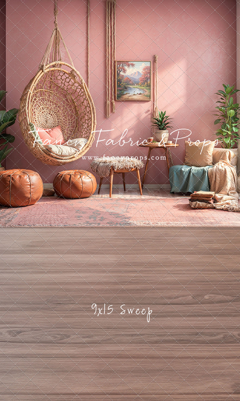 Blushing Serenity Room - With Sweep Option