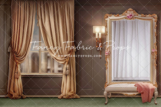 Glam Mirror - Green Floor - With Sweep Option