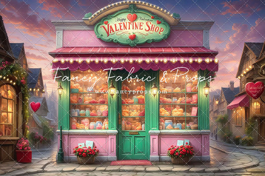 Sweet Valentine Shop- With Sweep Option