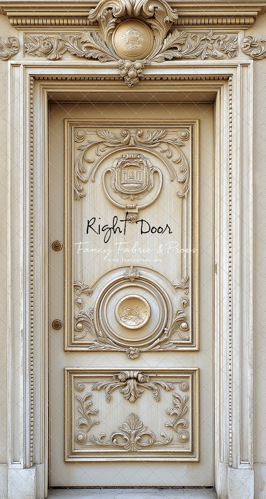 White Regal Door - Slimline Drop For OG Fancy Lite System - Slimline Panels