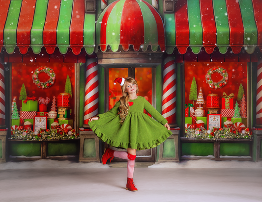 Who-Town Christmas Store 2pc Room